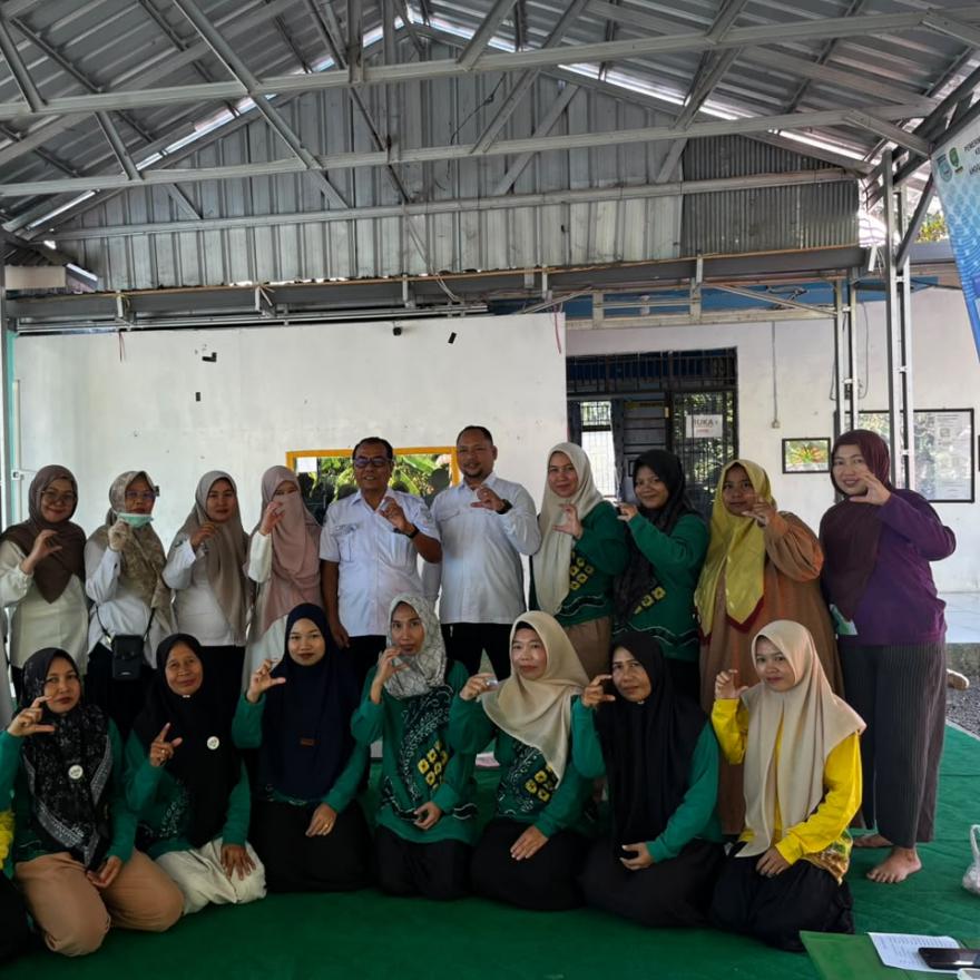 Posyandu Siklus Hidup Desa Bawahan Seberang Berjalan Sukses, Layani Balita, Remaja Hingga Lansia